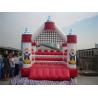 China PVC Tarpaulin Outdoor Inflatable Jumping Castle Rentals Available UV Proof factory