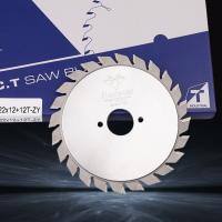 Quality Lamboss Industrial Grade TCT Circular Double Two Pcs Set Scoring Saw Blade for sale