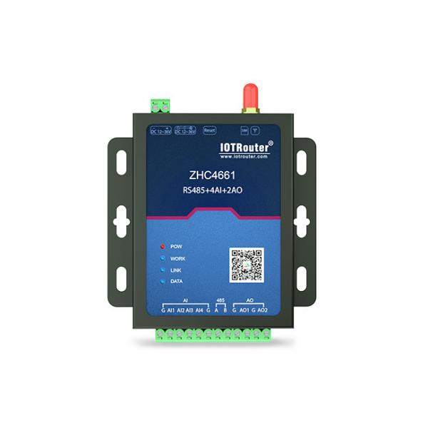 Quality 4AI 2AO 4 20 MA Controller Point To Point Modem Industrial Iot Data Logger for sale