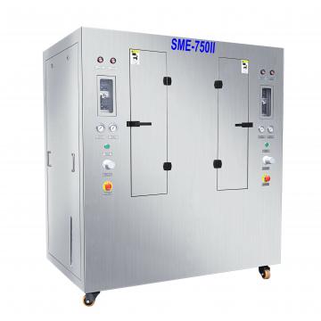 Quality Pneumatic 40L alcohol IPA Stencil Cleaning Machine SME-750II Automatic Stencil for sale