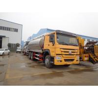 China 16CBM Bitumen Distribution Tanks Trucks And Trailers Howo 10 Wheel Three Insulation Layers factory