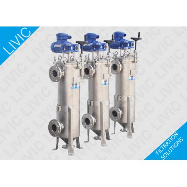 Quality Motor Driven Industrial Water Filtration Systems , Low Cost Starch Filter SGS Approved for sale