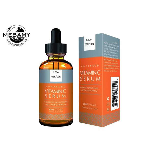 Quality OEM Vitamin C Serum With Natural Antioxidant For Fine Lines And Wrinkles Firm And Youthful for sale