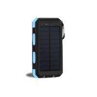 China Universal Solar Charger Power Bank 10000Mah Waterproof For Smartphone factory