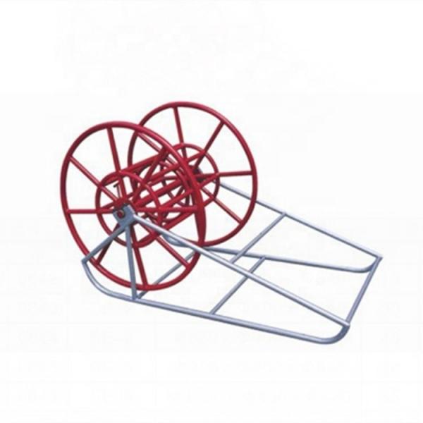 Quality ISO 15101 59kg Hydraulic Tensioner Electrical Cable Reel Stands For Overhead Line for sale