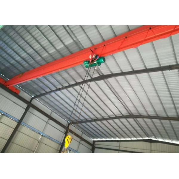 Quality Single Girder Workshop Overhead Crane with Reasonable Structure & Higher Strength Steel for sale