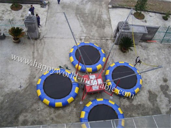 China bungee jumping , bungee trampoline , bungee jumping equipment for kids  for sale factory