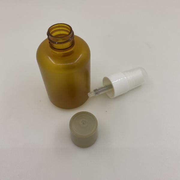 Quality OEM Cosmetic Spray Pump Bottle , Transparent Plastic Bottle 100ml 150ml for sale