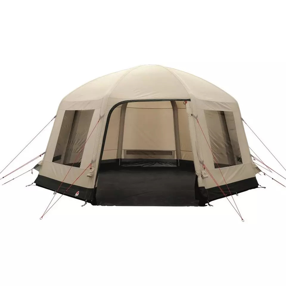 China 8 Persons Waterproof Camping Tents Camping Family Outdoor Canvas Glamping Tent factory