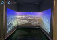 China 3D Holographic Rear Projector Film Adhesive Grey For Glass factory