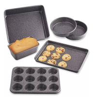 China RK Bakeware China Foodservice NSF 6 Piece Nonstick Bakeware Set Cake/Cookie/Muffin/Loaf Pan factory