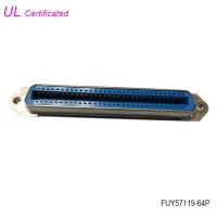 Quality 64 Pin Centronics Connector 32paris PCB Straight Angle Female Connector with for sale
