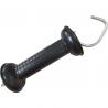 China electric fence Large Electric fencing Gate Handle/Diamond Hook and External Spring Gate Handle black factory