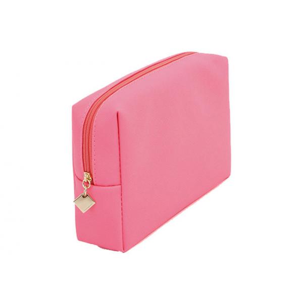 Quality Pu Material Mini Makeup Storage Bag , Square Cosmetic Bag For Travel for sale