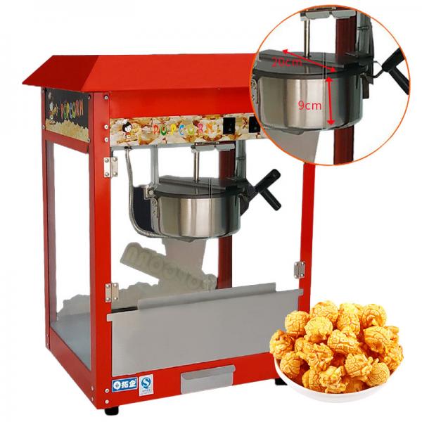 Quality Electricity Power Air Popcorn Machine Stainless Steel Material for sale