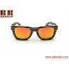 China Polarized Sunglasses Men Fashionable Wooden Sunglasses Latest New Design OEM Custom PC Wooden Sunglass factory