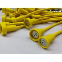 Quality Yellow Cable Wire Harness Magnetic Safe Cable Pvc Jacket With Overmolded Ends for sale