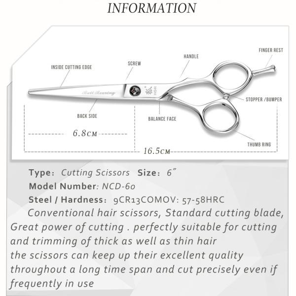 Quality Silver Hair Thinning Japanese Steel Scissors Adjustable UFO Screws for sale