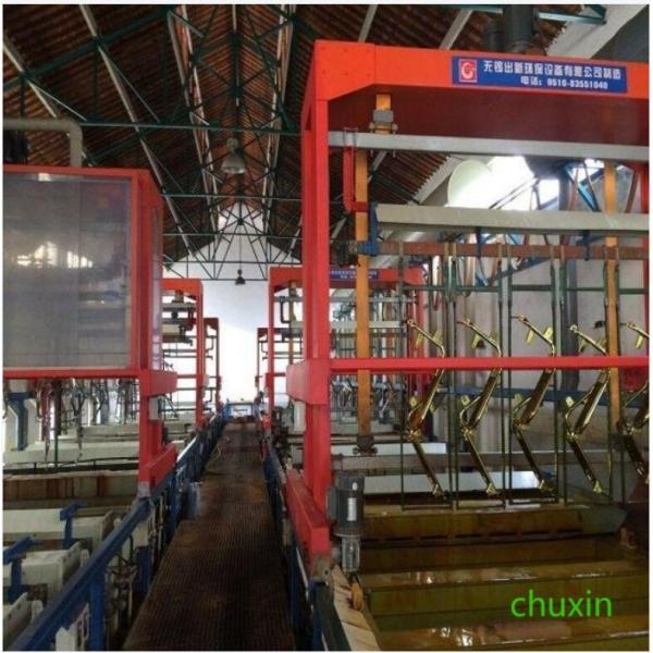 Quality OEM Electroplating Production Line Nickel Chromium High And Low Rail Four Layer for sale