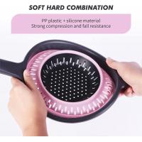 China Thickened Foldable Silicone Colander , FDA Collapsible Silicone Strainer With Handle factory