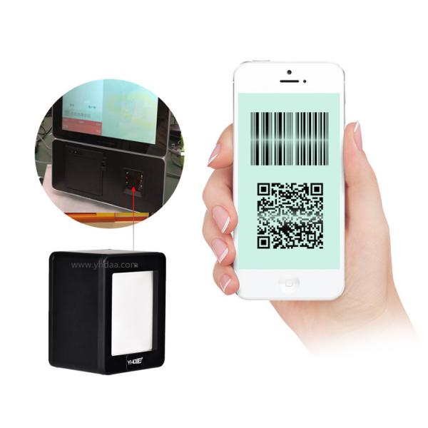 Quality 1D Qr Code Scanner Desktop Hands Free YHD-9800D Wired 2D Barcode Scanner for sale