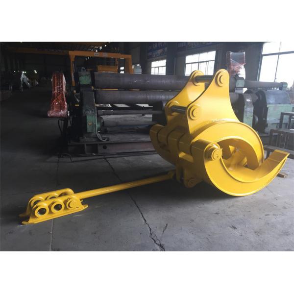 Quality Mechanical Big Excavator Grapple For Komatsu PC340 and PC450 Heavy Duty for sale