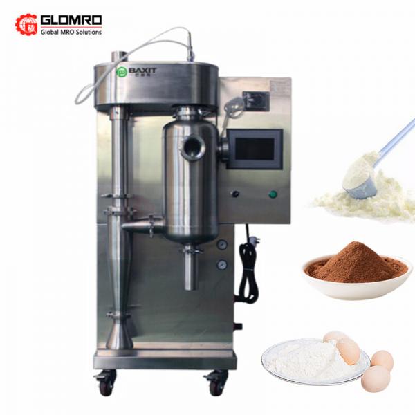 Quality Mini Spray Dryer Machine 1000mL / H Stainless Steel Laboratory Milk Powder for sale