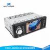 China Universal Single Din Navigation Head Unit  4.1 Inch Screen Car MP5 Player With Bluetooth factory