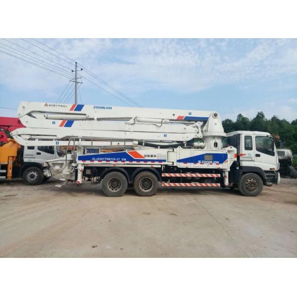 Quality 37m 265KW Boom Pressure Concrete Pump Truck Mounted ISUZU CYZ51Q for sale