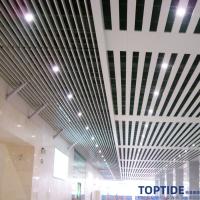Quality In House 1.5mm PVDF Coating Metal Baffle Ceiling Architectural for sale