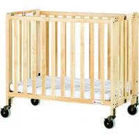 China USA Foundation Folding Baby Cribs Travel sleeper Wooden Cot factory