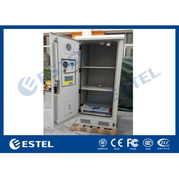 Quality Weatherproof Battery Outdoor Electronics Cabinet Anti Corrosion Coating for sale