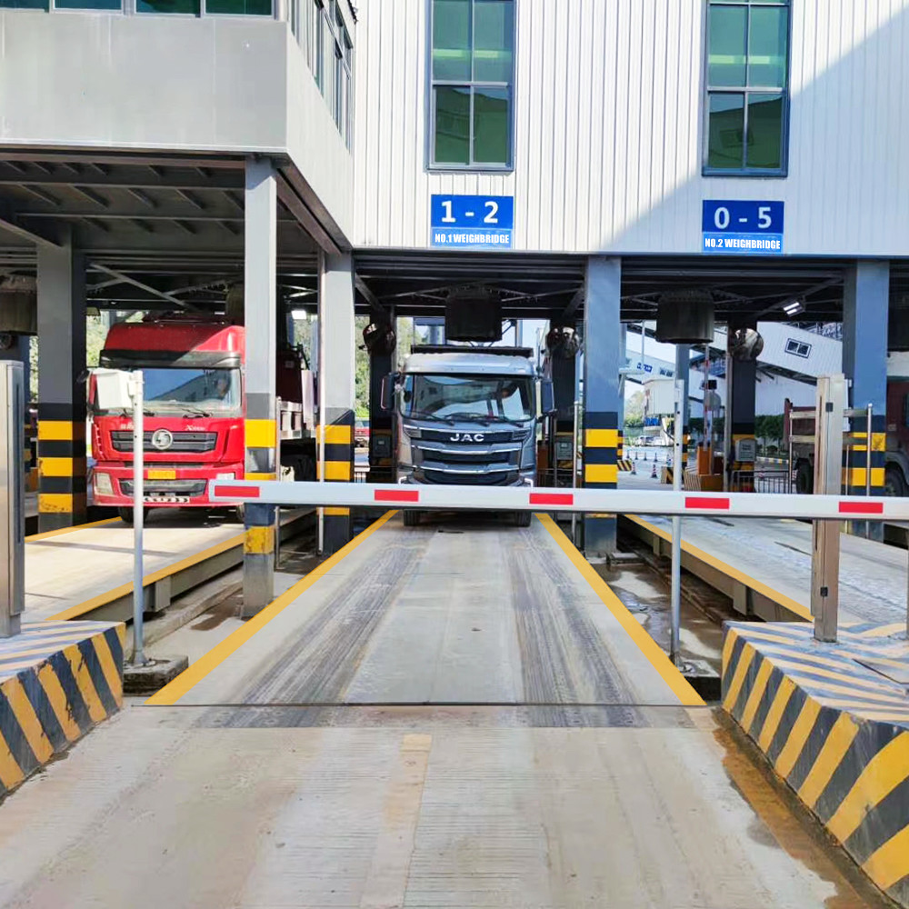 China Digital Q235 Steel Weighbridge 30 Ton Weighing Scale For Trucks factory