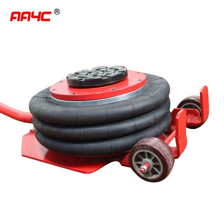 China Floor Air Bag Car Jack With Straight Handle 2T 2 Layers Ballon Workshop Equipment In China factory