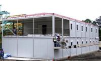 China multi-layer prefab house container factory