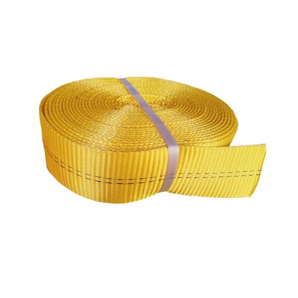 Quality Durable Flat Polyester Webbing Roll EN1492-1 Standard Corrosion Resistant for sale