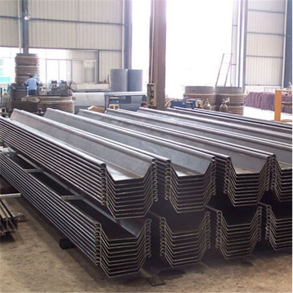 Quality Hot Rolled U Type Steel Sheet Pile 400x100x10.5mm Type 2  For Construction for sale