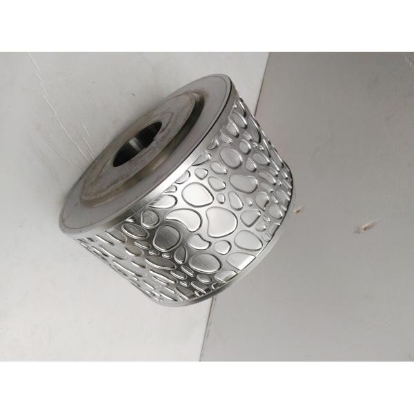 Quality Metallic Steel Embossing Roller With 45# Seamless Pipe , Knurling Roller for sale