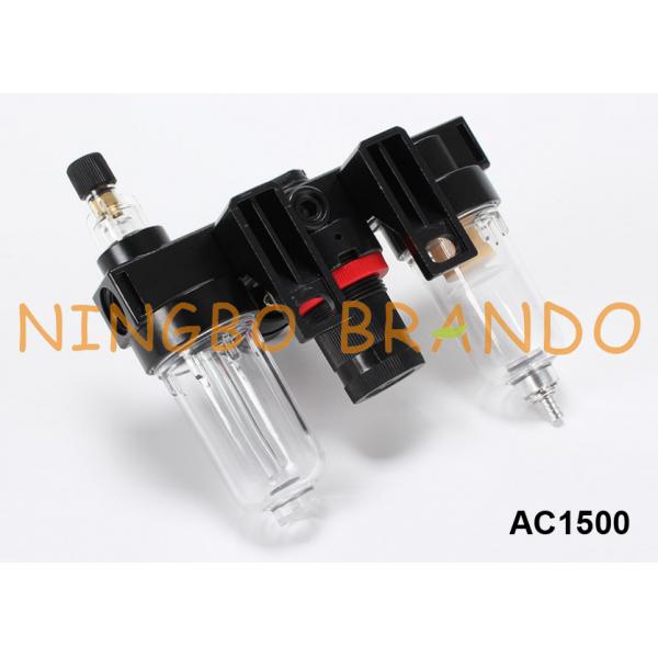 Quality AC1500 Airtac Type FRL Pneumatic Air Filter Regulator Lubricator for sale