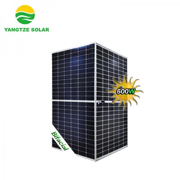 Quality ODM Bifacial Solar Panel Photovoltaic Module 600W for sale