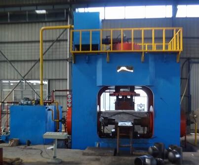 Quality PLC Control 15kw Tee Forming Machine , 380V 50Hz Cold Forming Machine for sale