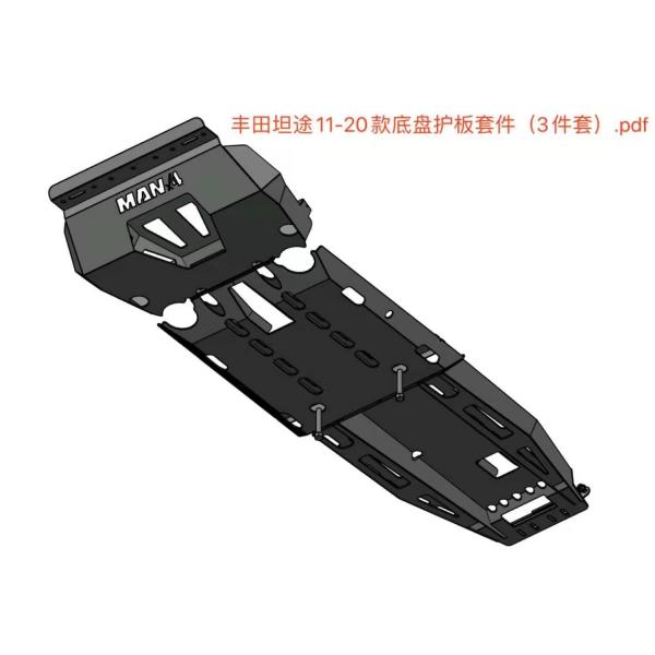 Quality Steel Offroad 4x4 Skid Palte For Tundra 2022 Powder Coating for sale