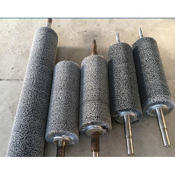 Quality Large Supply Of Various Industrial Brushes Abrasive Wire Brush Roller Polishing for sale