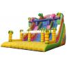 China 0.9mm PVC Material Large Inflatable Slide Jungle Theme For Adults / Children factory