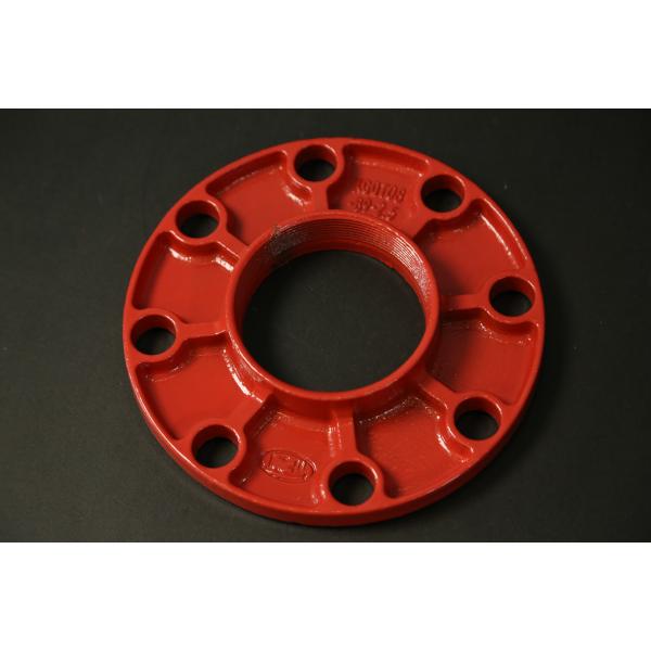 Quality wire connection Flange Pipe Fittings Groove Ductile Iron Flange Fittings for sale