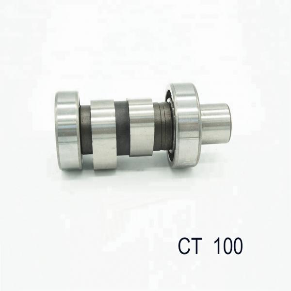 Quality ISO9001 Bajaj Ct 100 Engine Parts Silver Black Steel Camshaft for sale