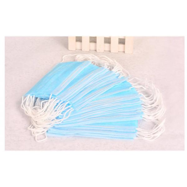 Quality Blue Disposable Mask Personal Safety Non Woven Face Mask For Beauty Salon for sale