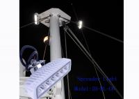 China White Housing Marine LED Spreader Lights Bracket Mount LED Work Lights For Sail Boat factory