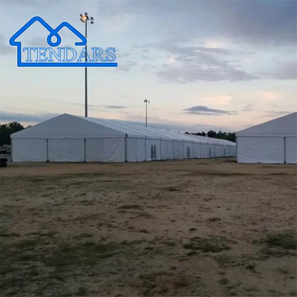 Quality Winter Commercial Warehouse Storage Tent Waterproof White Color Outdoor for sale