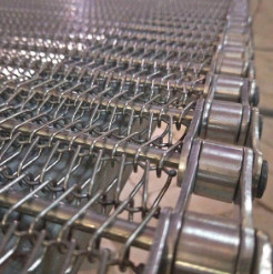 Quality Heavy Duty Flat GI Wire Mesh Food Industry Conveyor Belt for sale
